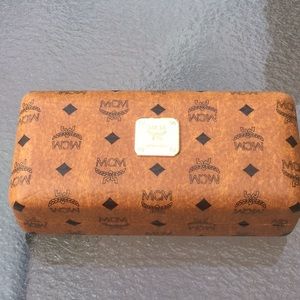 MCM sunglass case large w/ cleaning cloth